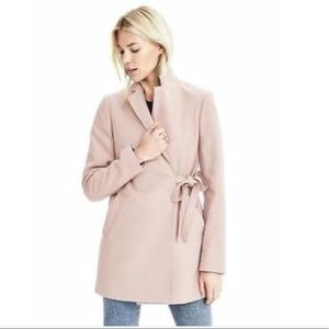 Banana Republic Melton Wool Wrap Jacket
